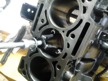 O cilindro de motor de calor